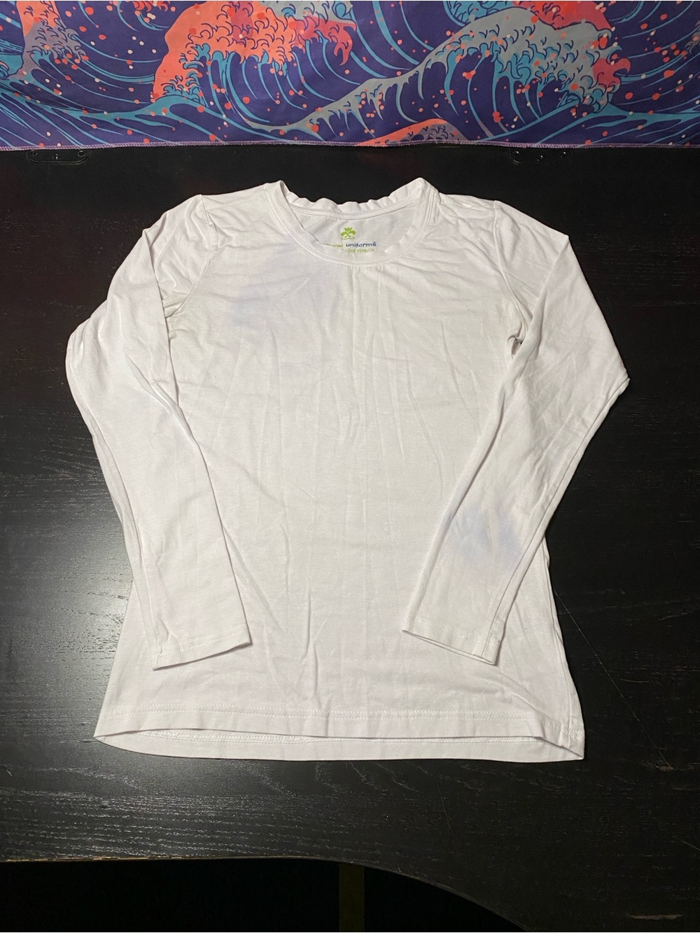Long Sleeve Women's White Tee by cropple